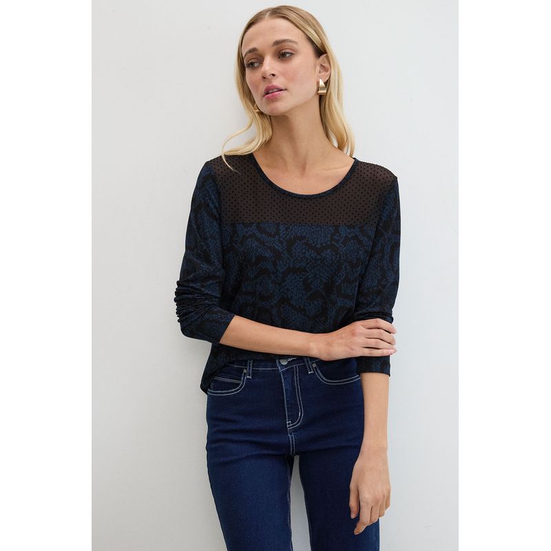 ASH - Polera Morado Mujer Ash