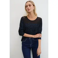 ASH - Polera Morado Mujer