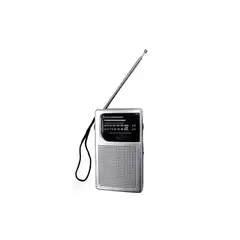 AUDIOPRO - Radio Fm Portatil De Bolsillo Ap02079 Color Gris