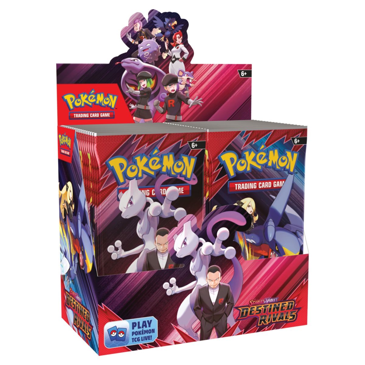 POKEMON - Pokémon Destined Rivals Booster Display 36 Sobres Inglés
