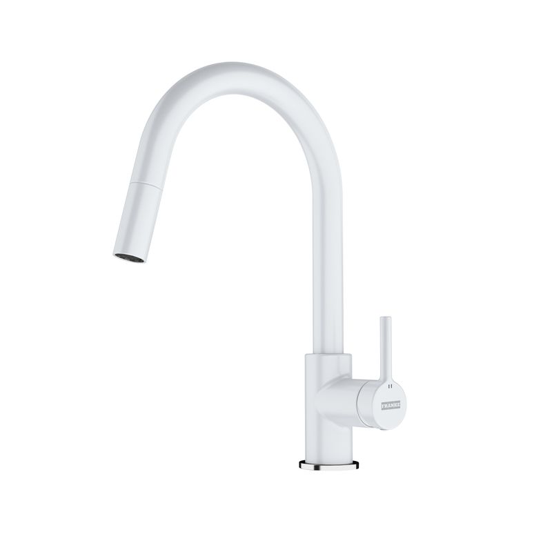 FRANKE - GRIFERIA FRANKE LINA PULL OUT BLANCA