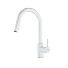 FRANKE - GRIFERIA LINA PULL OUT BLANCA