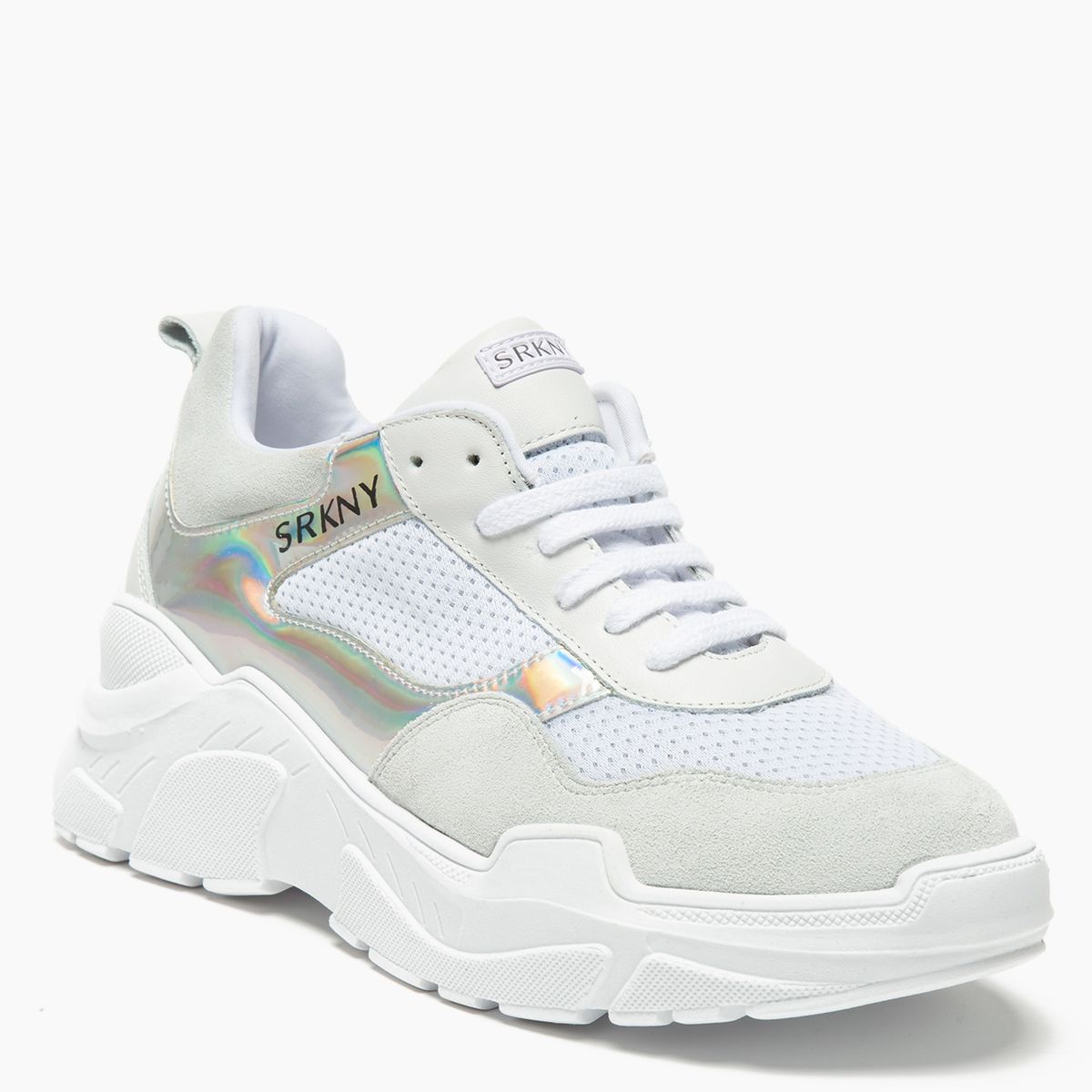 RICKY SARKANY - Ricky Sarkany Zapatilla Urbana Mujer Cuero Blanca