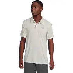 RVCA - Polera manga corta Hombre Sport Vent Polo Blanco