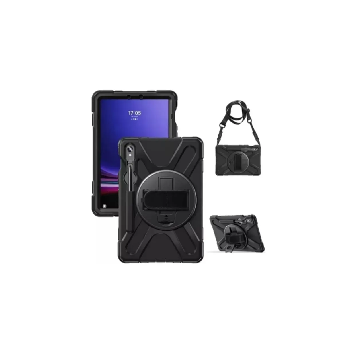 GENERICO - Funda Armadura Antigolpe Para Samsung Galaxy Tab S9 Fe 10.9 + Hidrogel