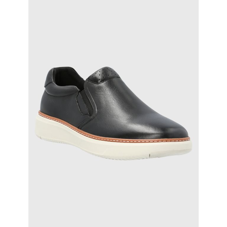 Zapato Cuero Hombre Lite G Negro
