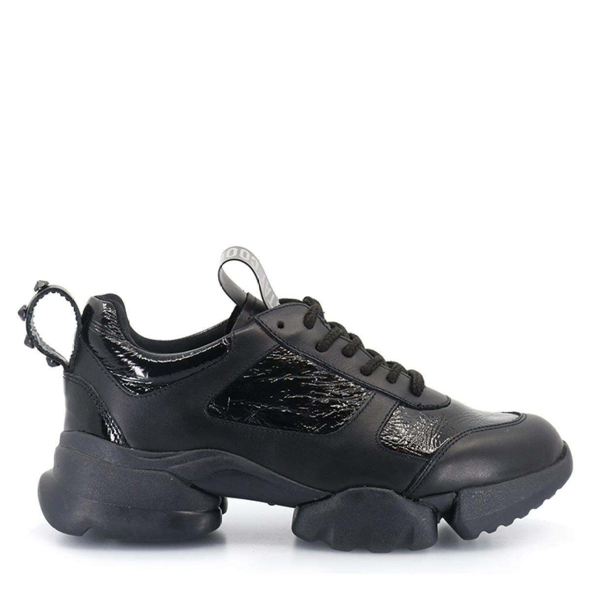 RICKY SARKANY - Ricky Sarkany Zapatilla Urbana Mujer Cuero Negra