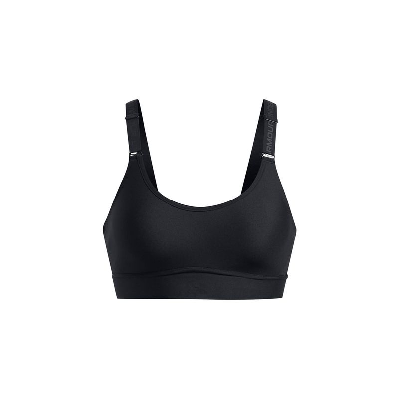 UNDER ARMOUR - Sostén Deportivo Negro Infinity Mid Mujer UNDER ARMOUR
