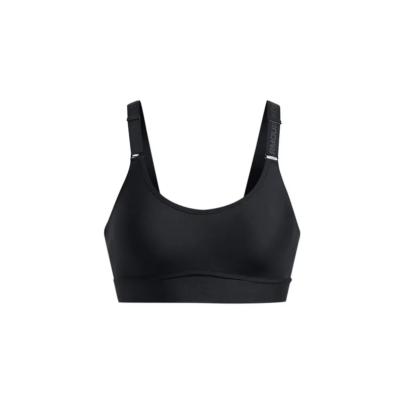 UNDER ARMOUR - Sostén Deportivo Negro Infinity Mid Mujer UNDER ARMOUR