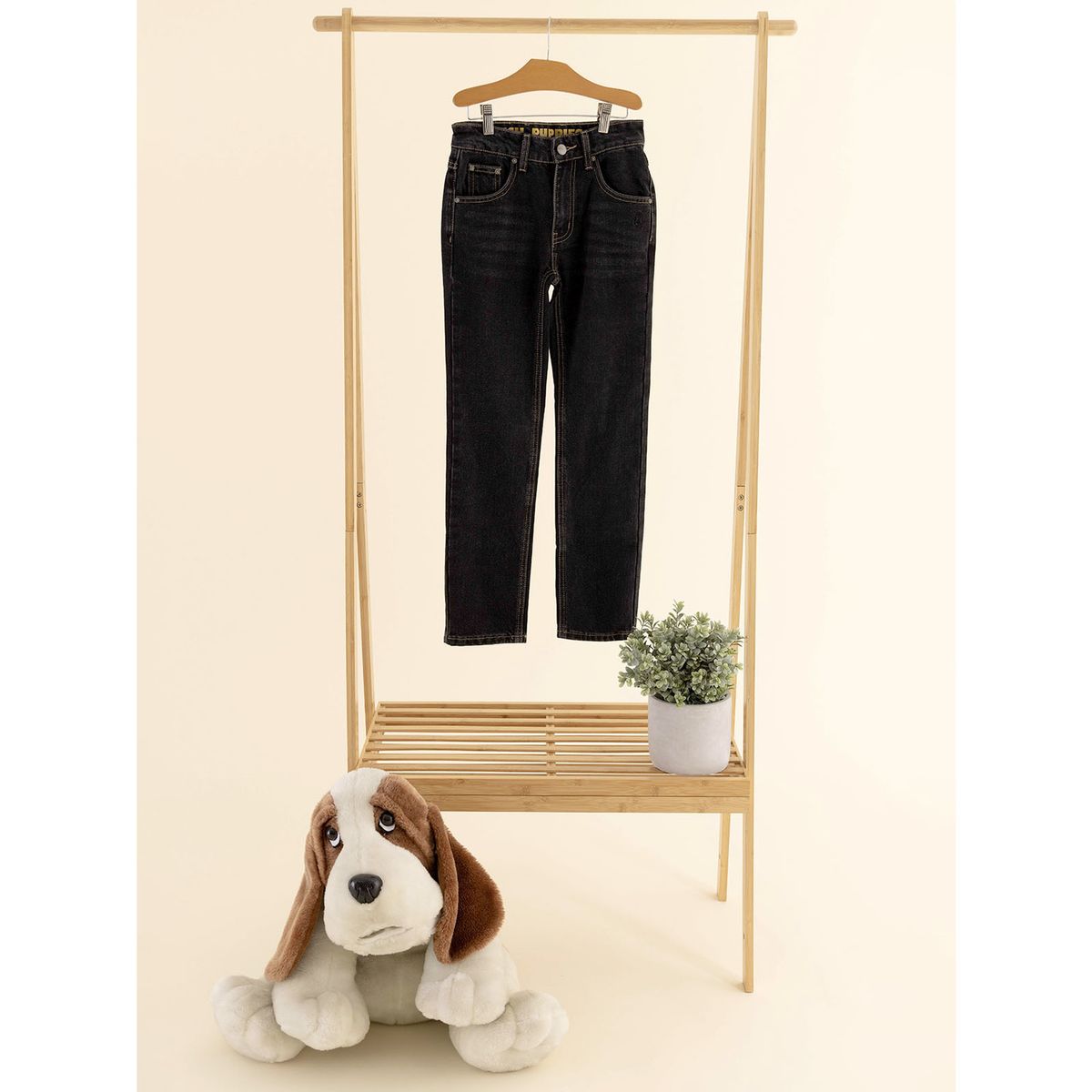 HUSH PUPPIES - Jeans London Niño Negro HUSH PUPPIES
