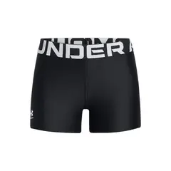 UNDER ARMOUR - Calza Ua Heatgear Shorty Negro Para Niña
