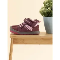 Botin Cuero Columbus Niña Rosado