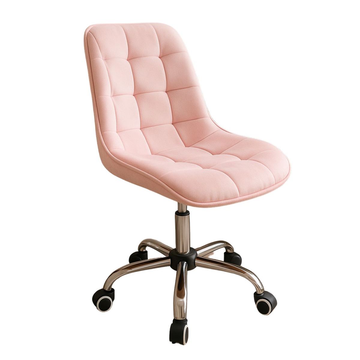 HABITA2 CHILE - Silla Escritorio Ejecutiva Felpa Roma - Rosada