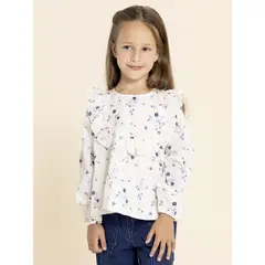 HUSH PUPPIES - Blusa Manga Larga Julieta Niña Rosado