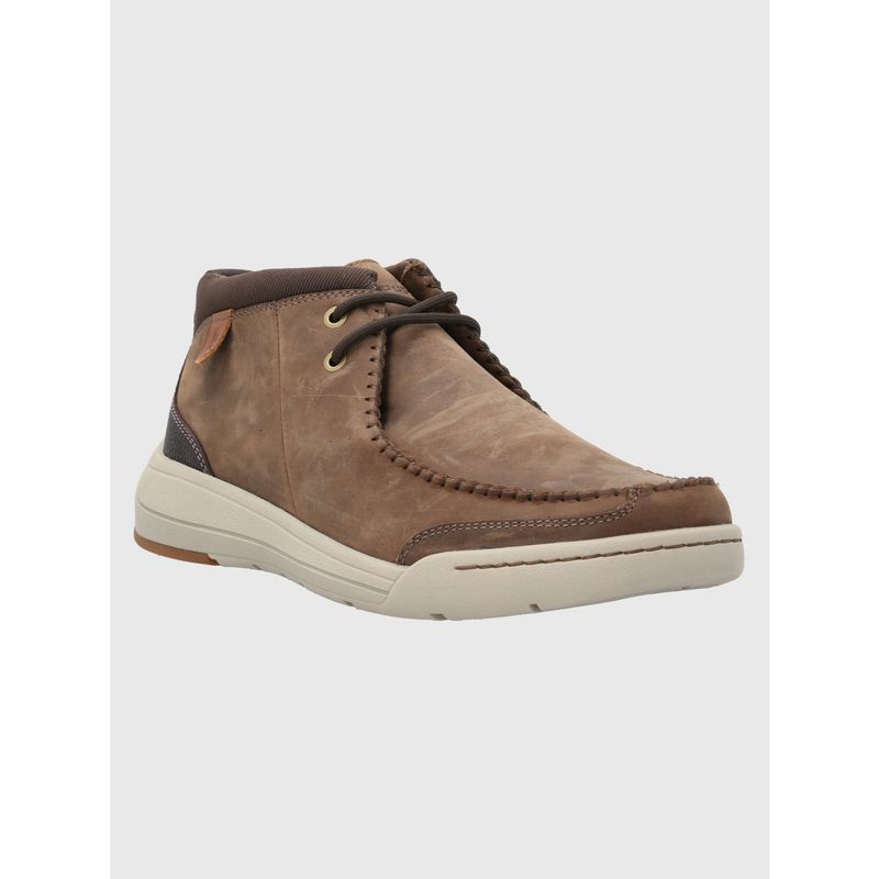 HUSH PUPPIES - Botín Cuero Hombre Intee Café HUSH PUPPIES