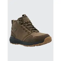 HUSH PUPPIES - Botín Cuero Hombre Cavier Verde Oscuro