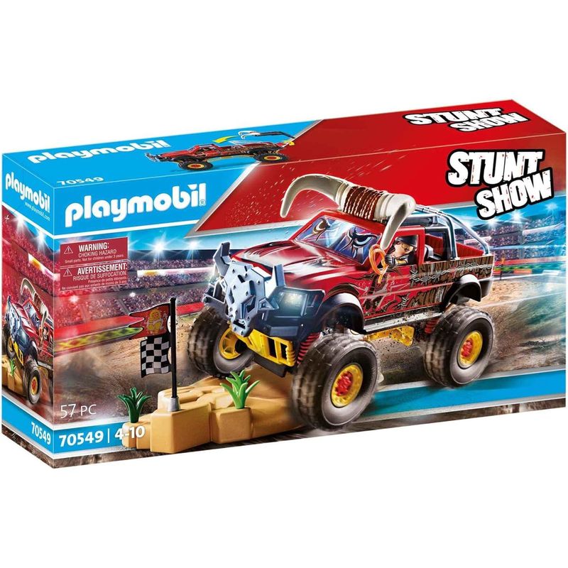 PLAYMOBIL - PLAYMOBIL STUNTSHOW MONSTER TRUCK HORNED PM70549