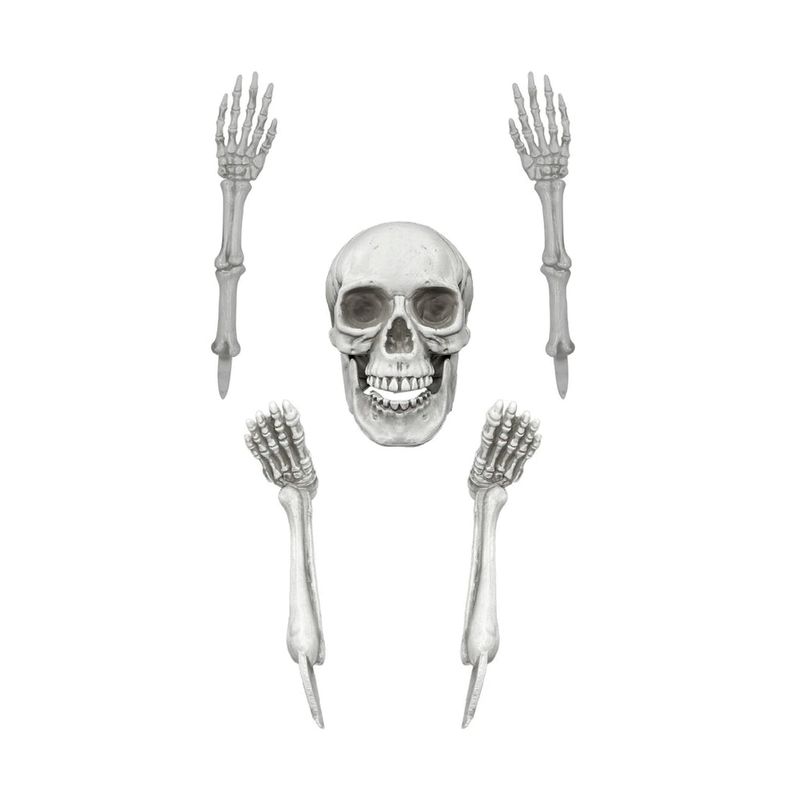 FRANK & MORTIS - Set de Calavera y Huesos con Estacas