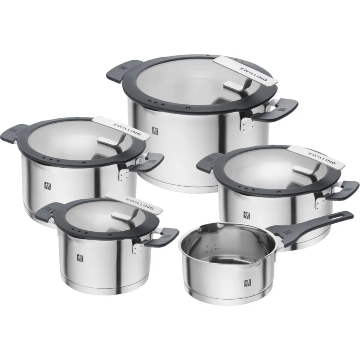 ZWILLING - Set de Ollas 5Pzs Simplify Acero Inoxidable Zwilling