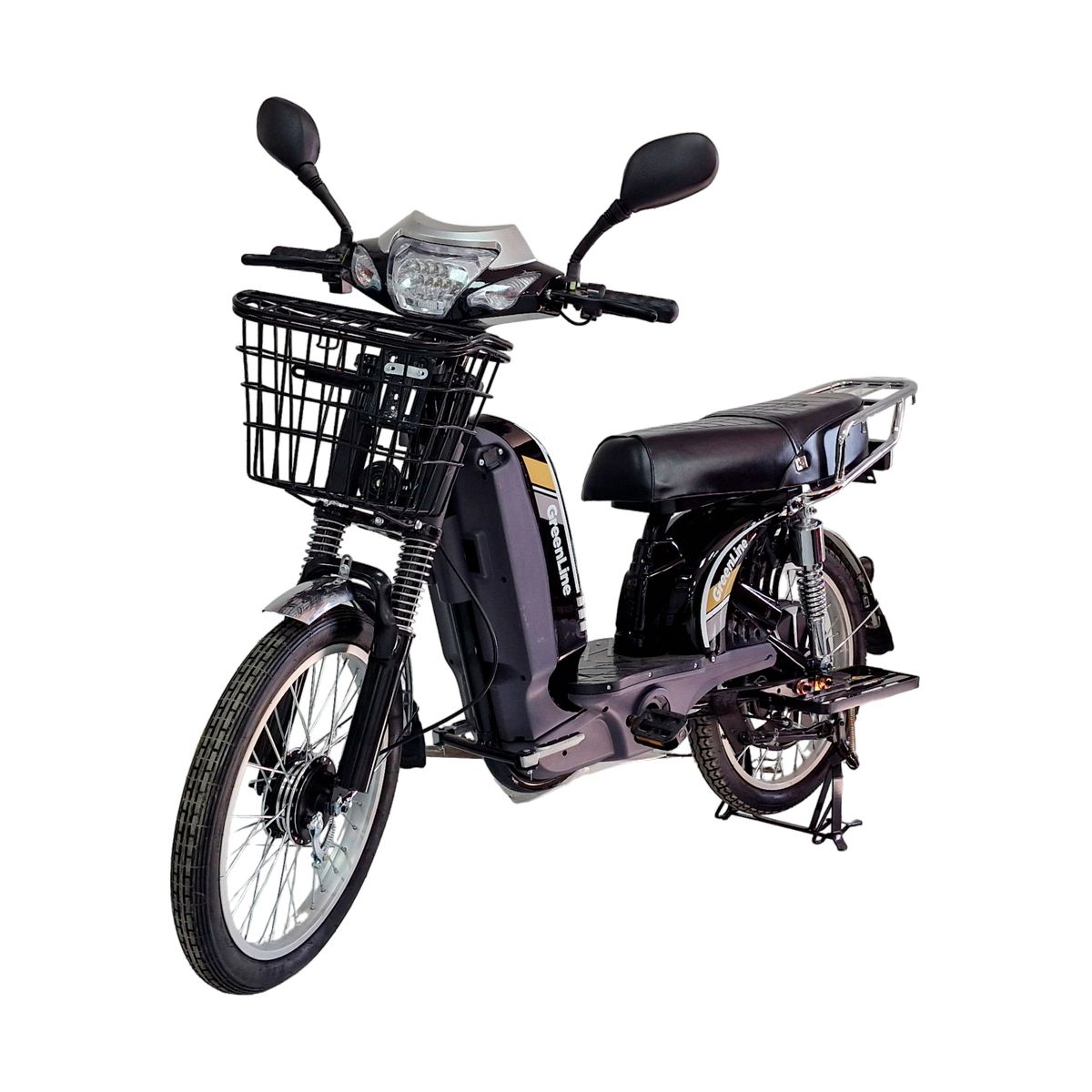 LEKO - Bicimoto Eléctrica LEKO Modelo S4 Color NEGRO