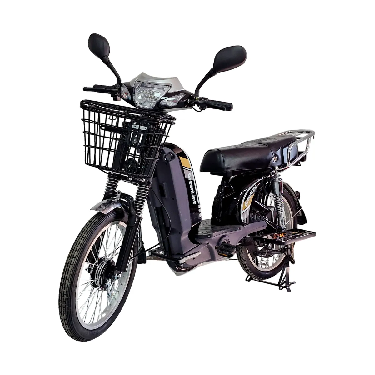 LEKO - Bicimoto Eléctrica LEKO Modelo S4 Color NEGRO