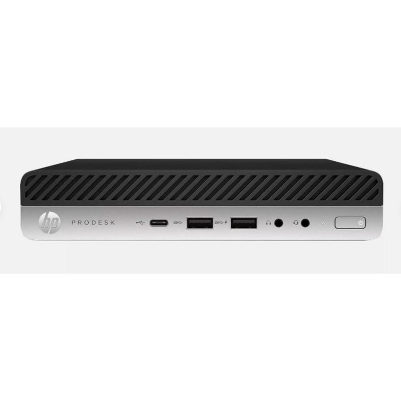 HP - PC Mini HP Prodesk 600 G3 i5 7500T - 12 GB RAM - 240 SSD Sata - W11. Rea