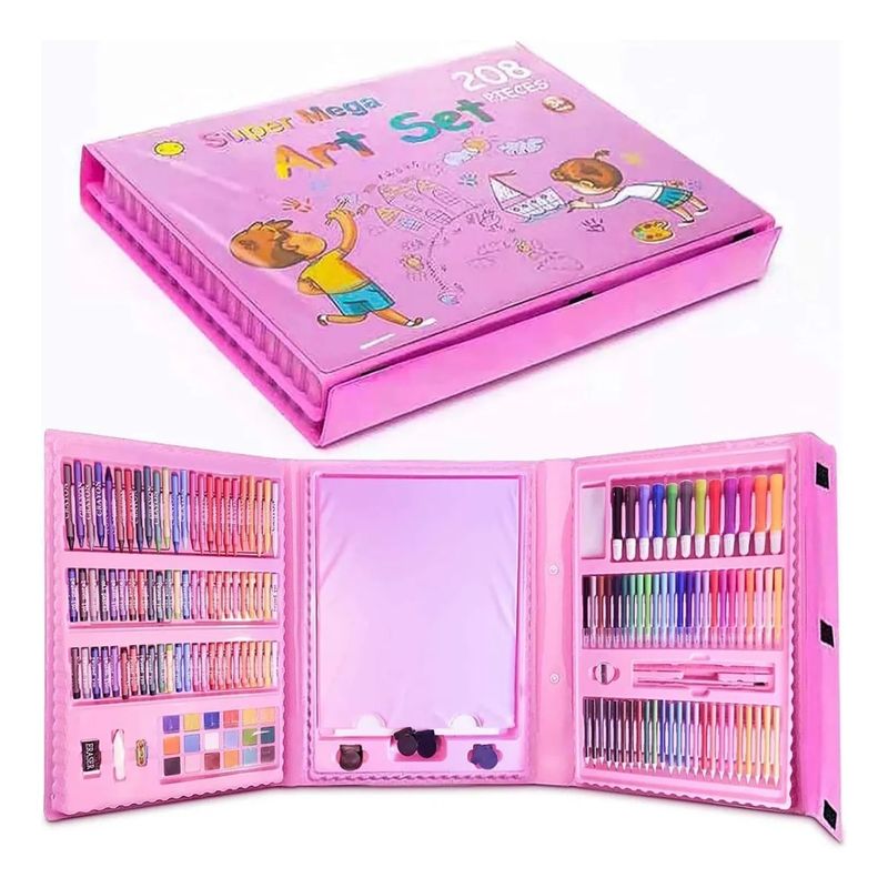 GENERICO - Piezas De Arte Para Niños Kit Set De Dibujo Portátil
