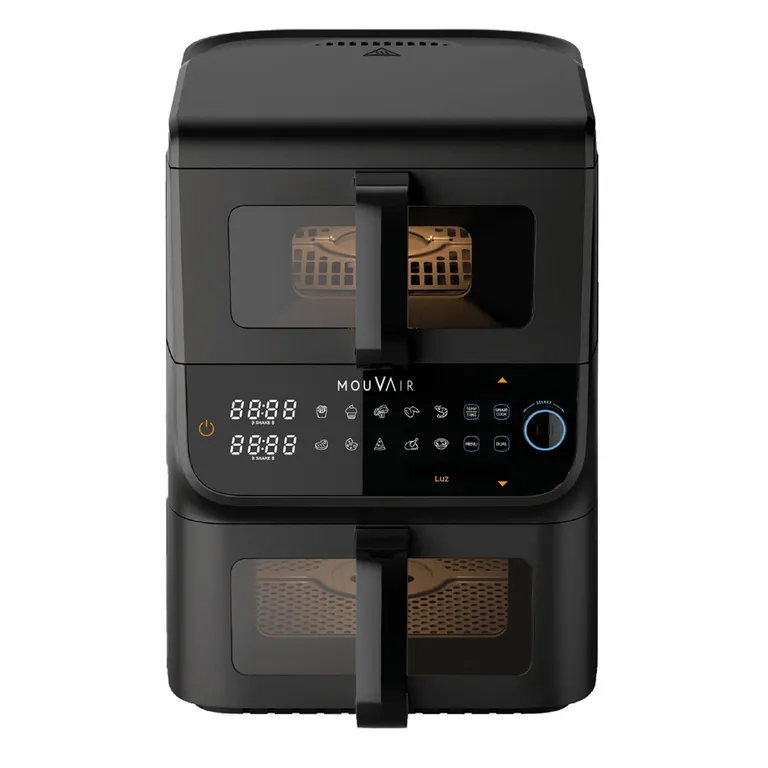 Freidora de Aire Duo 10 L Vertical Doble Cesta