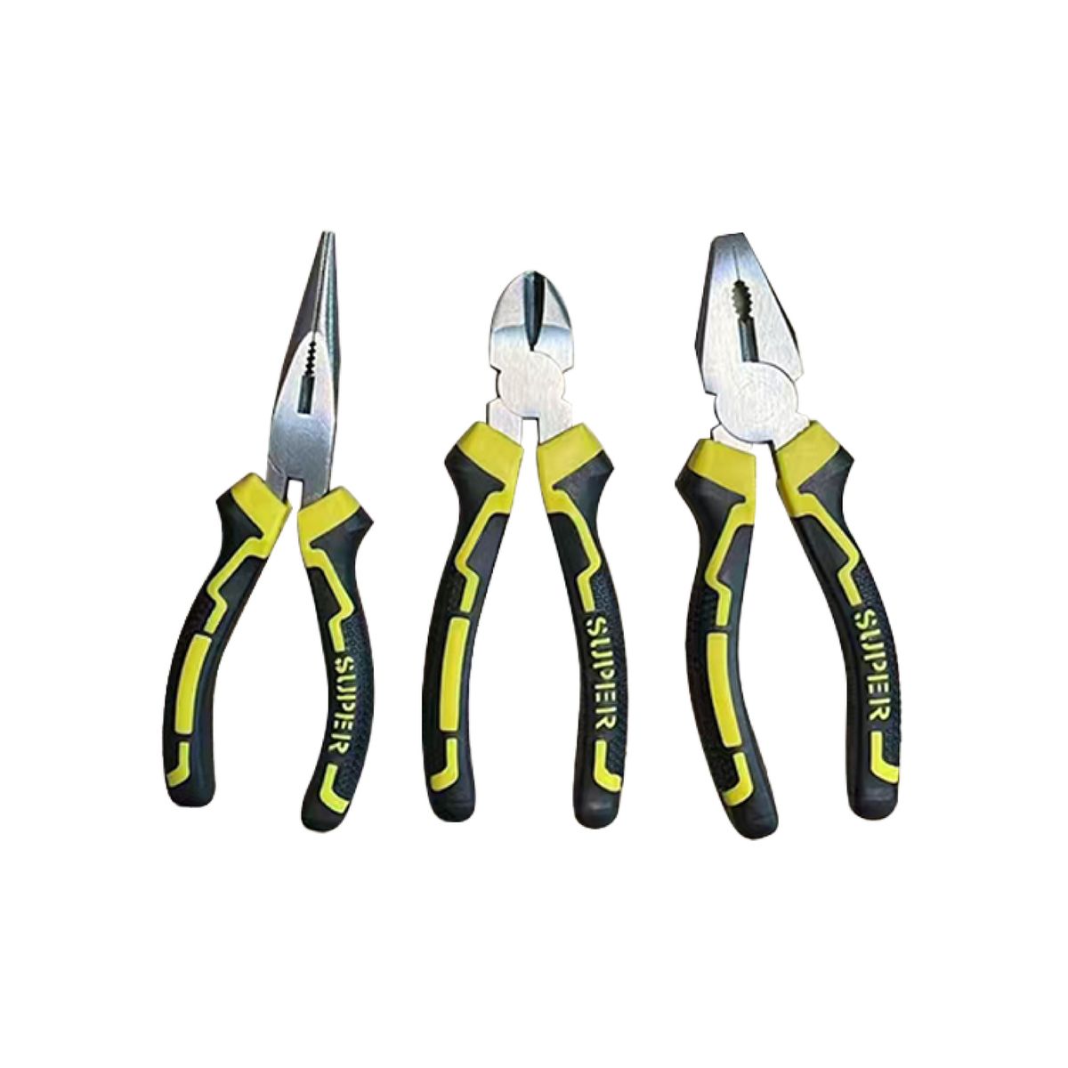 HOMECLAF - Set de 3 Alicates 8” Multifuncionales de Hierro Homeclaf