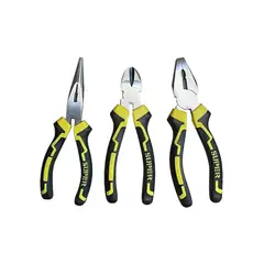 HOMECLAF - Set de 3 Alicates 8” Multifuncionales de Hierro