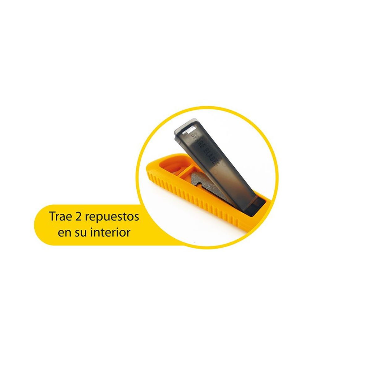 OLFA - Cuchillo Pequeño Corta Acrílico con Seguro Manual