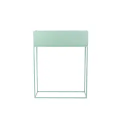 GROUW - Macetero Metal 55 X 20 X 70 cm - Verde
