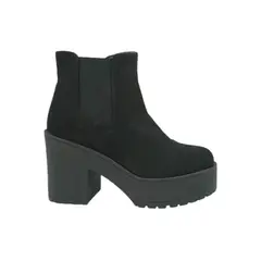 HERIEL - Botin Negro Plataforma Mujer