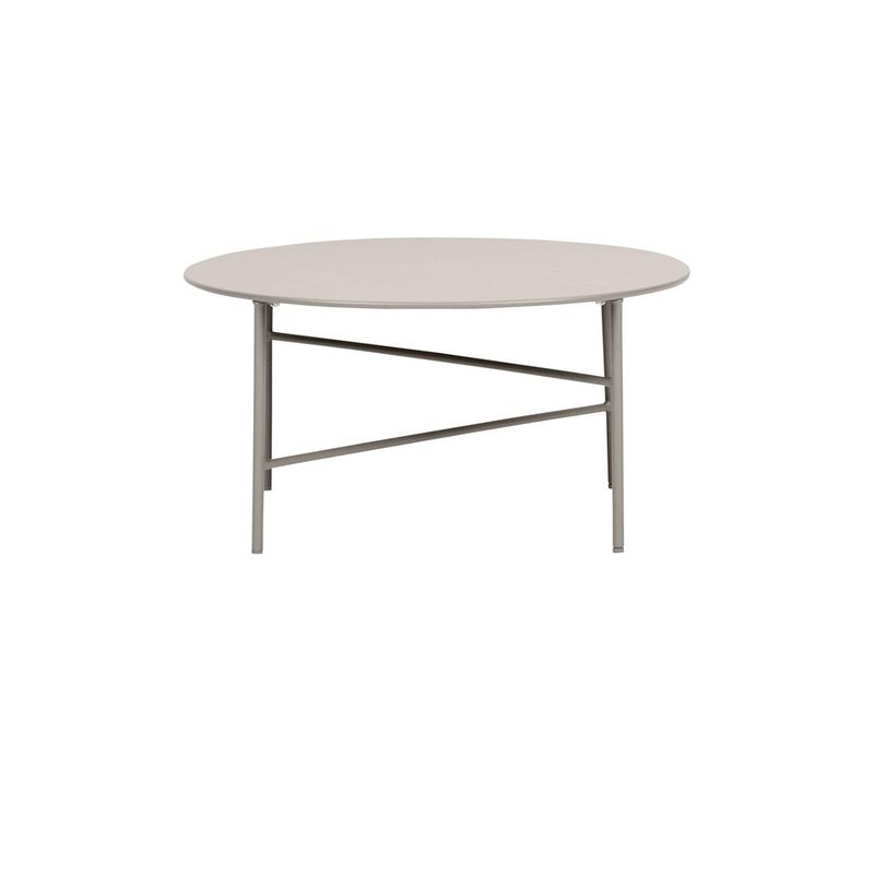 ENVY - Mesa Terraza Redonda Metal 70 X 35 cm Envy - Gris