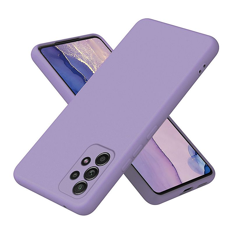 GENERICO - Carcasa Silicona Morada Para Telefono Samsung S20 FE 5G