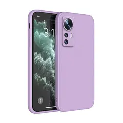 GENERICO - Carcasa Silicona Morada Para Teléfono Xiaomi RM NOTE 12 4G