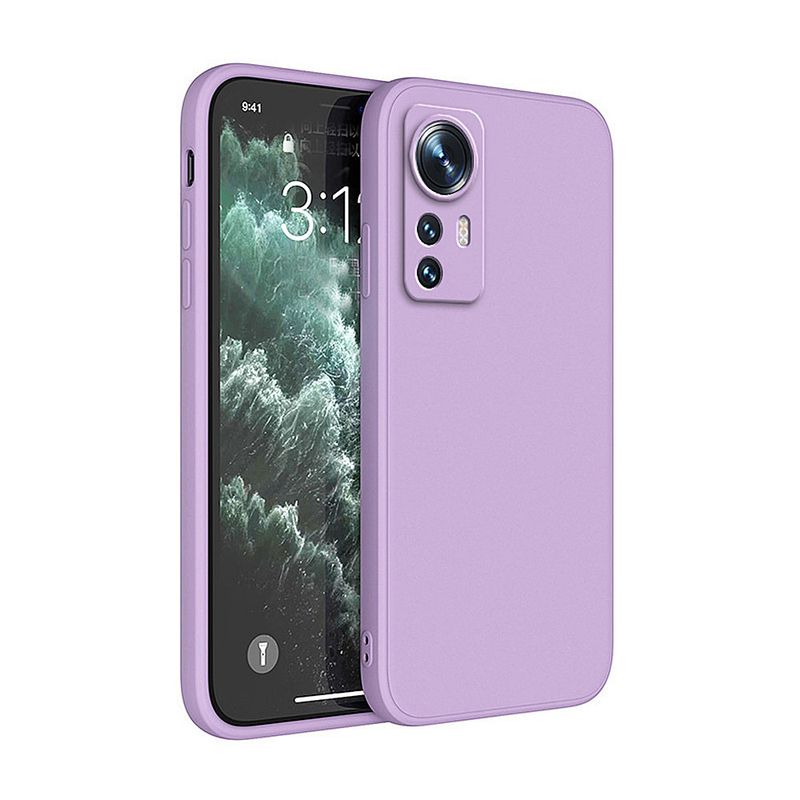 GENERICO - Carcasa Silicona Morada Para Teléfono Xiaomi RENO 6 LITE