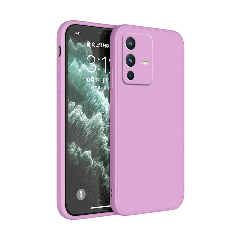 GENERICO - Carcasa Silicona Morado Para Teléfono VIVO V40 LITE 5GV40 SE 5G