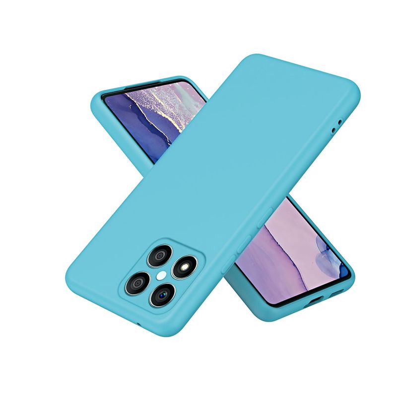 GENERICO - Carcasa Silicona Celeste Para Teléfono HONOR MAGIC 6 PRO
