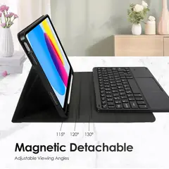 GENERICO - Funda Con Teclado Touchpad Para iPad A16 11 Gen (2025) Español