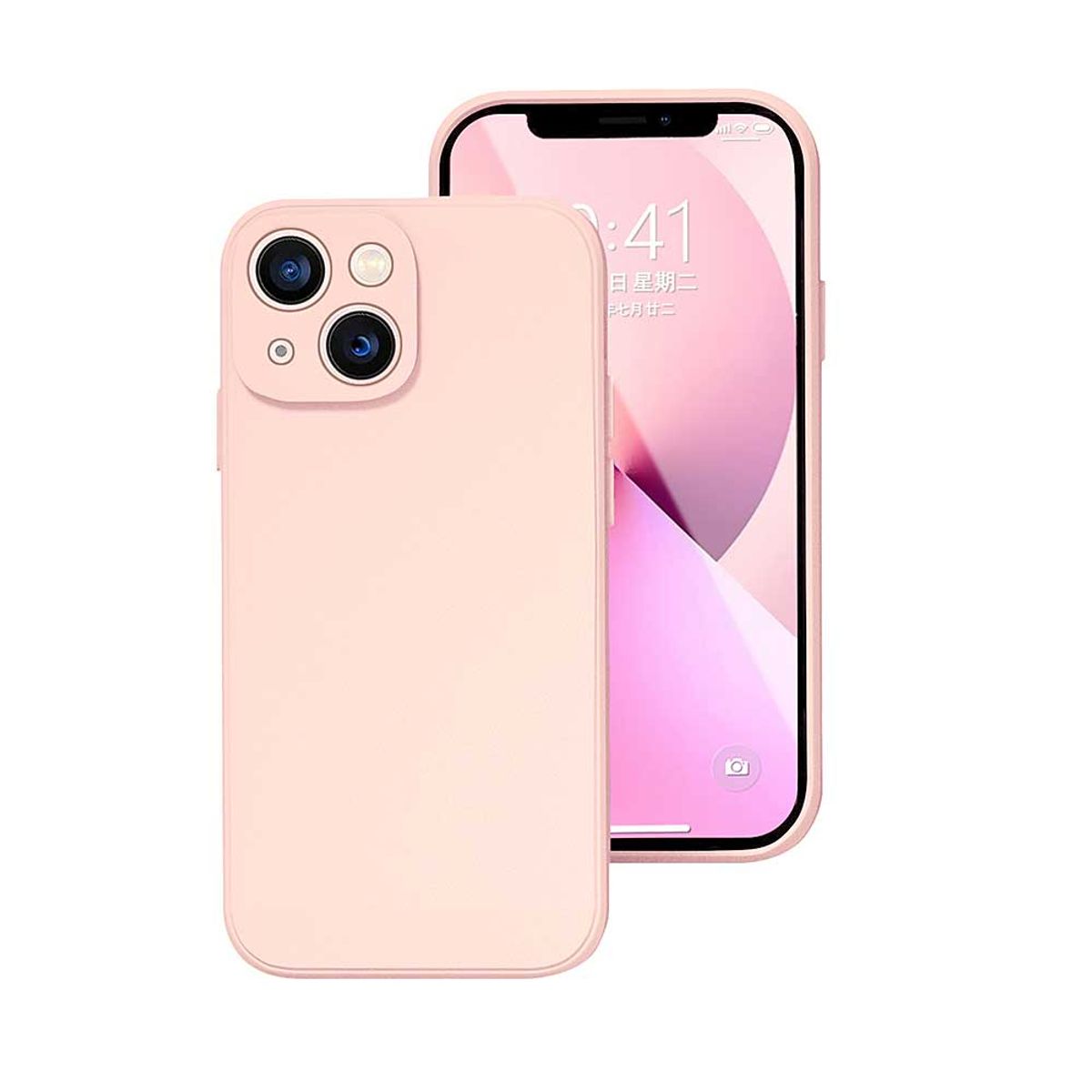 GENERICO - Carcasa Silicona Rosado Para Teléfono IPHONE Iphone 14 Pro
