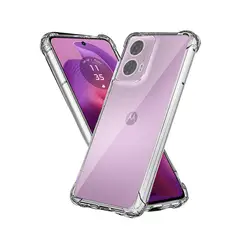 GENERICO - Carcasa Silicona Transparente Para Teléfono MOTOROLA G24 POWER