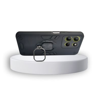 Imagen 2 del producto CARCASA ANILLO ANTIGOLPE PARA CELULAR MOTOROLA G15 COLOR NEGRO
