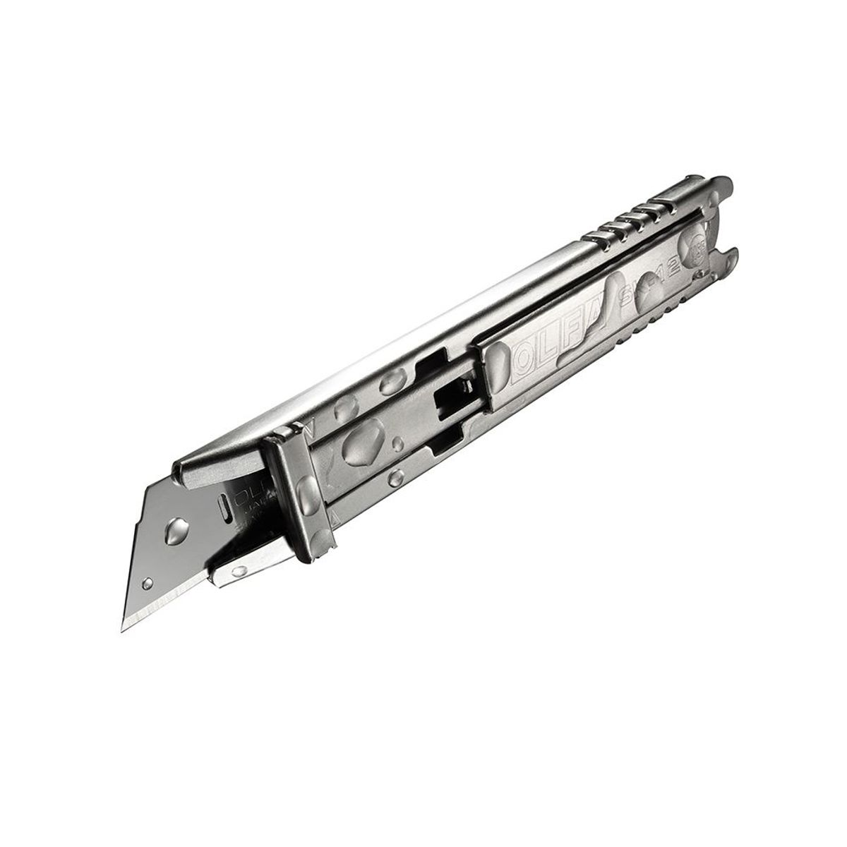OLFA - Cuchillo de seguridad auto-retráctil de acero inoxidable SK-12