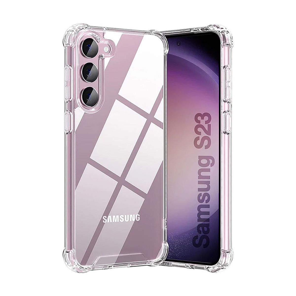 GENERICO - Carcasa Silicona Transparente Para Teléfono SAMSUNG S21 FE
