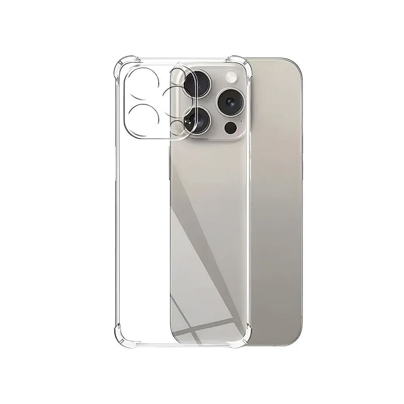 GENERICO - Carcasa Silicona Transparente Para Teléfono IPHONE Iphone 16 Pro Max
