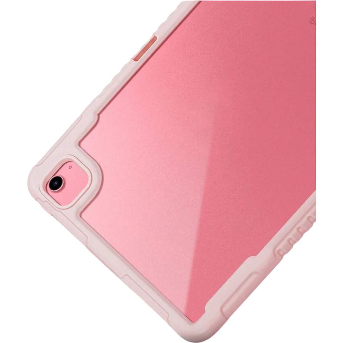 GENERICO - Carcasa Protectora con Soporte Para iPad Air 13 M2 Rosado