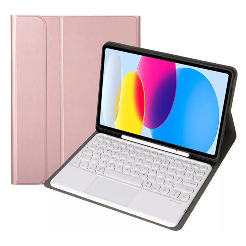 GENERICO - Funda Con Teclado Touchpad Para iPad A16 11 Gen (2025) Español