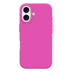 DEVIA - Para iPhone 16 Silicona Hard Magsafe Fucsia 6412