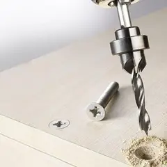 KWB - Avellanador Ajustable 4 Mm Para Madera 513104